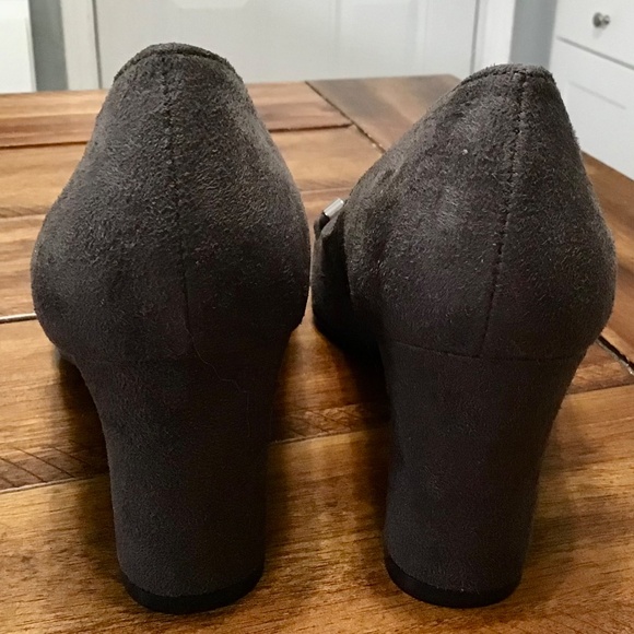 LifeStride Gianna Pump~Stone Grey~Size 7W - Picture 7 of 9